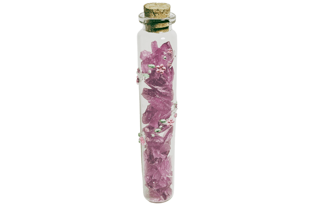 Healing beauty sugar crystals